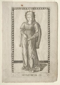 Arytmetyka (z Tarocchi, seria C: Liberal Arts, #25) autorstwa Master of the E Series Tarocchi