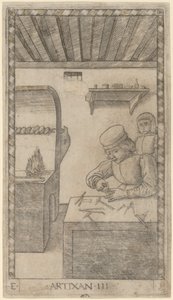 Zrobili (zrobili) autorstwa Master of the E Series Tarocchi