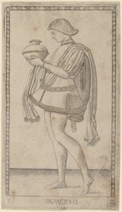 Fameio (Sługa) autorstwa Master of the E Series Tarocchi