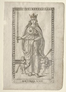 Retoryka (z Tarocchi, seria C: Liberal Arts, #23) autorstwa Master of the E Series Tarocchi