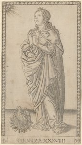 Nadzieja autorstwa Master of the E Series Tarocchi
