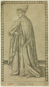 The Doge, płyta siódma z The Ranks and Conditions of Men autorstwa Master of the E Series Tarocchi