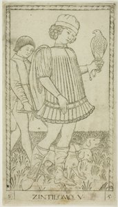 The Gentleman, płyta piąta z The Ranks and Conditions of Men autorstwa Master of the E Series Tarocchi