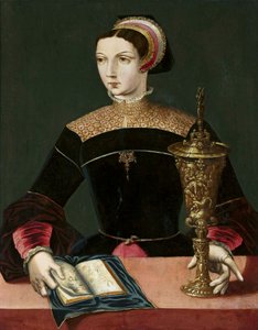 Czytanie o św. Magdalenie autorstwa Master of the Female Half Lengths