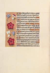 Godziny królowej Izabeli Katolickiej, królowej Hiszpanii: Fol. 101v, ok. 1500. autorstwa Master of the First Prayerbook of Maximillian