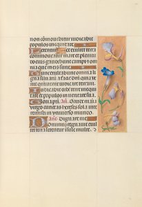 Godziny królowej Izabeli Katolickiej, królowej Hiszpanii: Fol. 108r, ok. 1500. autorstwa Master of the First Prayerbook of Maximillian