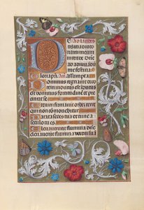 Godziny królowej Izabeli Katolickiej, królowej Hiszpanii: Fol. 116r, ok. 1500. autorstwa Master of the First Prayerbook of Maximillian