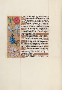 Godziny królowej Izabeli Katolickiej, królowej Hiszpanii: Fol. 128v, ok. 1500. autorstwa Master of the First Prayerbook of Maximillian