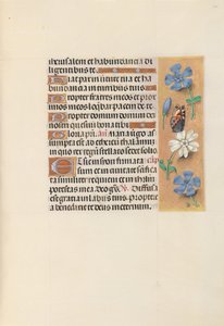 Godziny królowej Izabeli Katolickiej, królowej Hiszpanii: Fol. 134r, ok. 1500. autorstwa Master of the First Prayerbook of Maximillian