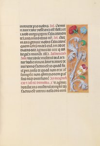 Godziny królowej Izabeli Katolickiej, królowej Hiszpanii: Fol. 166r, ok. 1500. autorstwa Master of the First Prayerbook of Maximillian