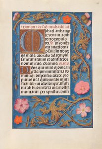 Godziny królowej Izabeli Katolickiej, królowej Hiszpanii: Fol. 168r, ok. 1500. autorstwa Master of the First Prayerbook of Maximillian