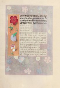 Godziny królowej Izabeli Katolickiej, królowej Hiszpanii: Fol. 186v, ok. 1500. autorstwa Master of the First Prayerbook of Maximillian