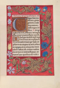 Godziny królowej Izabeli Katolickiej, królowej Hiszpanii: Fol. 190r, ok. 1500. autorstwa Master of the First Prayerbook of Maximillian