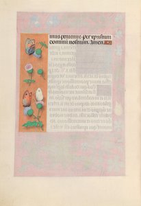 Godziny królowej Izabeli Katolickiej, królowej Hiszpanii: Fol. 190v, ok. 1500. autorstwa Master of the First Prayerbook of Maximillian