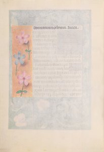 Godziny królowej Izabeli Katolickiej, królowej Hiszpanii: Fol. 194v, ok. 1500. autorstwa Master of the First Prayerbook of Maximillian