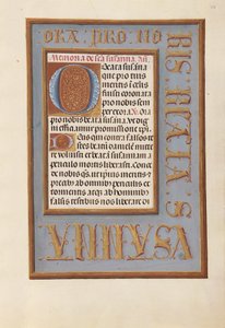 Godzinki królowej Izabeli Katolickiej, królowej Hiszpanii:  Fol. 196r autorstwa Master of the First Prayerbook of Maximillian