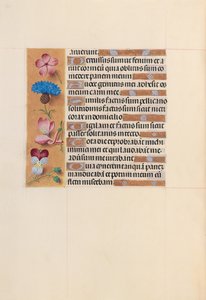 Godziny królowej Izabeli Katolickiej, królowej Hiszpanii: Fol. 206v, ok. 1500. autorstwa Master of the First Prayerbook of Maximillian