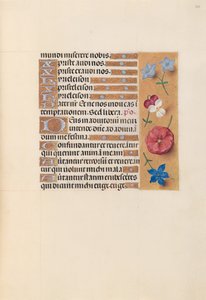 Godziny królowej Izabeli Katolickiej, królowej Hiszpanii: Fol. 215r, ok. 1500. autorstwa Master of the First Prayerbook of Maximillian