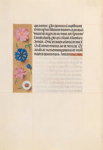 Godziny królowej Izabeli Katolickiej, królowej Hiszpanii: Fol. 218v, Urząd Zmarłych, c. 1500. autorstwa Master of the First Prayerbook of Maximillian