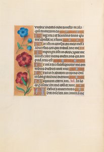 Godziny królowej Izabeli Katolickiej, królowej Hiszpanii: Fol. 233v, ok. 1500. autorstwa Master of the First Prayerbook of Maximillian