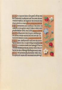 Godziny królowej Izabeli Katolickiej, królowej Hiszpanii: Fol. 240r, ok. 1500. autorstwa Master of the First Prayerbook of Maximillian