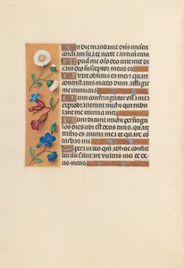 Godziny królowej Izabeli Katolickiej, królowej Hiszpanii: Fol. 243v, ok. 1500. autorstwa Master of the First Prayerbook of Maximillian