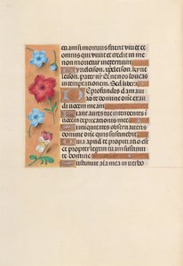 Godziny królowej Izabeli Katolickiej, królowej Hiszpanii: Fol. 255v, ok. 1500. autorstwa Master of the First Prayerbook of Maximillian