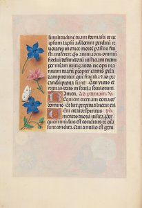 Godziny królowej Izabeli Katolickiej, królowej Hiszpanii: Fol. 25v, ok. 1500. autorstwa Master of the First Prayerbook of Maximillian