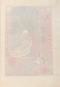 Godziny królowej Izabeli Katolickiej, królowej Hiszpanii: Fol. 261r, ok. 1500. autorstwa Master of the First Prayerbook of Maximillian