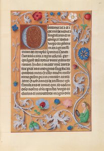 Godziny królowej Izabeli Katolickiej, królowej Hiszpanii: Fol. 262r, ok. 1500. autorstwa Master of the First Prayerbook of Maximillian