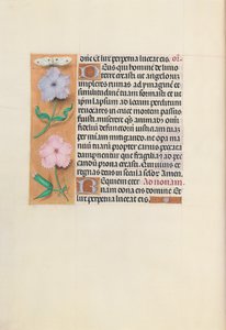 Godziny królowej Izabeli Katolickiej, królowej Hiszpanii: Fol. 27v, ok. 1500. autorstwa Master of the First Prayerbook of Maximillian