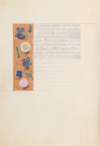 Godziny królowej Izabeli Katolickiej, królowej Hiszpanii: Fol. 30v, ok. 1500. autorstwa Master of the First Prayerbook of Maximillian
