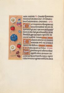 Godziny królowej Izabeli Katolickiej, królowej Hiszpanii: Fol. 34v, ok. 1500. autorstwa Master of the First Prayerbook of Maximillian