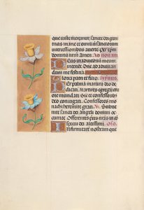 Godziny królowej Izabeli Katolickiej, królowej Hiszpanii: Fol. 40v, ok. 1500. autorstwa Master of the First Prayerbook of Maximillian
