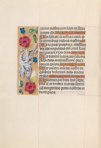 Godziny królowej Izabeli Katolickiej, królowej Hiszpanii: Fol. 59v, ok. 1500. autorstwa Master of the First Prayerbook of Maximillian