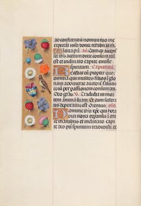 Godziny królowej Izabeli Katolickiej, królowej Hiszpanii: Fol. 70v, ok. 1500. autorstwa Master of the First Prayerbook of Maximillian