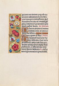Godziny królowej Izabeli Katolickiej, królowej Hiszpanii: Fol. 82v, ok. 1500. autorstwa Master of the First Prayerbook of Maximillian