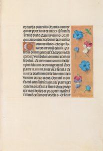 Godziny królowej Izabeli Katolickiej, królowej Hiszpanii: Fol. 91r, ok. 1500. autorstwa Master of the First Prayerbook of Maximillian