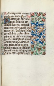 Księga godzin (użytek z Rouen): fol. 115r autorstwa Master of the Geneva Latini