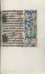 Księga godzin Korzystanie z Rouen: fol. 101r, ok. 1470. autorstwa Master of the Geneva Latini