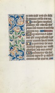 Księga godzin Korzystanie z Rouen: fol. 106r, ok. 1470. autorstwa Master of the Geneva Latini