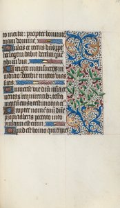 Księga godzin Korzystanie z Rouen: fol. 119r, ok. 1470. autorstwa Master of the Geneva Latini