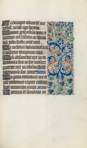 Księga godzin Korzystanie z Rouen: fol. 121r, ok. 1470. autorstwa Master of the Geneva Latini