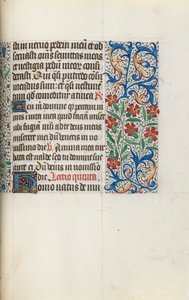 Księga godzin Korzystanie z Rouen: fol. 123r, ok. 1470. autorstwa Master of the Geneva Latini