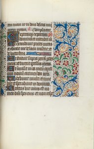 Księga godzin Korzystanie z Rouen: fol. 125r, ok. 1470. autorstwa Master of the Geneva Latini