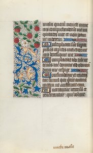Księga godzin Korzystanie z Rouen: fol. 126v, ok. 1470. autorstwa Master of the Geneva Latini