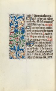 Księga godzin Korzystanie z Rouen: fol. 130v, ok. 1470. autorstwa Master of the Geneva Latini