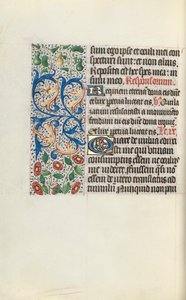 Księga godzin Korzystanie z Rouen: fol. 132v, ok. 1470. autorstwa Master of the Geneva Latini