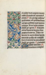 Księga godzin Korzystanie z Rouen: fol. 133v, ok. 1470. autorstwa Master of the Geneva Latini