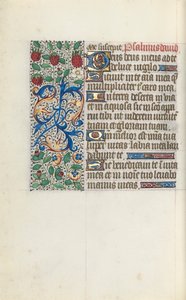 Księga godzin Korzystanie z Rouen: fol. 137v, ok. 1470. autorstwa Master of the Geneva Latini